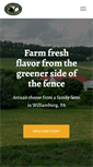 Mobile Screenshot of clovercreekcheese.com